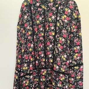 Floral long sleeve dress